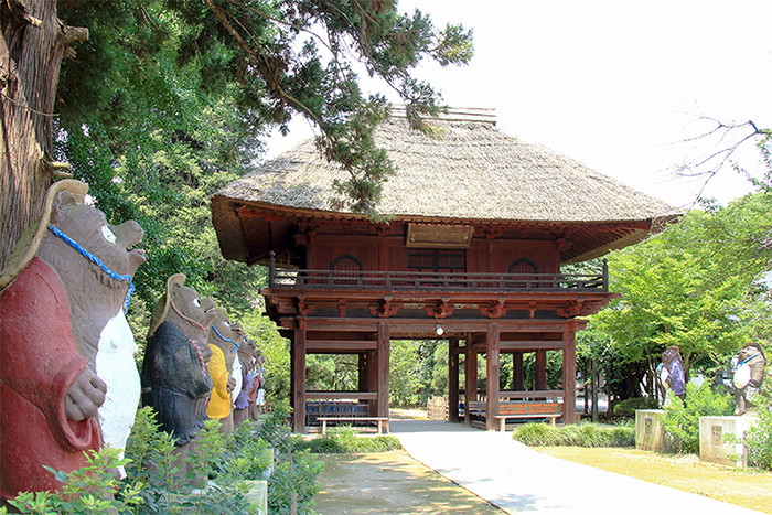 館林市分福茶釜の茂林寺